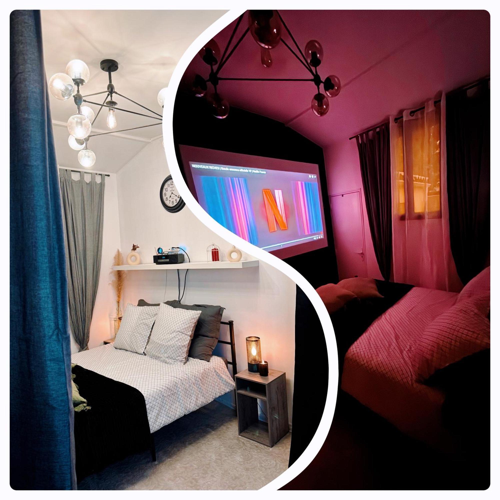 Maisonnette Proche De Paris & Home Cinema บรู์-ลา-แรน ภายนอก รูปภาพ